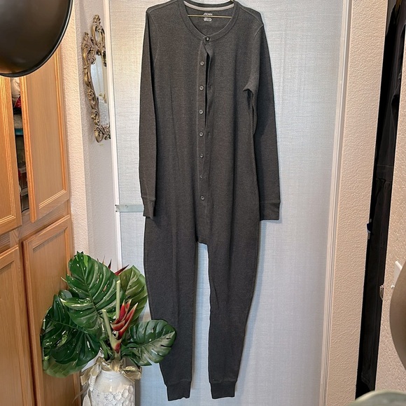 Jockey Other - NWOT Jockey Grey Union Suit Size L